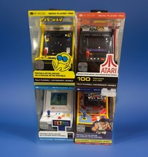 4 x My Arcade Micro Arcade Player Pro Atari Street Fighter Pac-Man Tetris Set