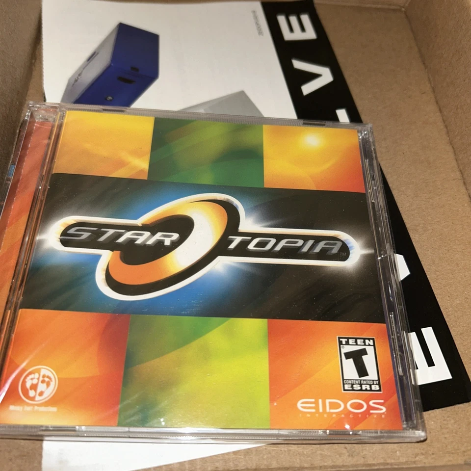 Vintage Star Topia (StarTopia) (2001, CD ROM) PC Big Box Windows Eidos CIB - Image 2 of 3