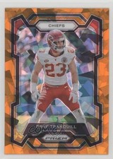 2023 Panini Prizm Orange Ice Prizm Drue Tranquill #156 16wc