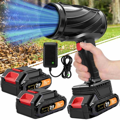 #ad Electric Handheld Turbo Air Cordless Leaf Blower Battery amp; Charger Cleaning Tool $25.99