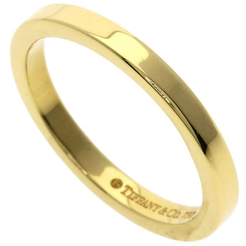 TIFFANY&Co.  wedding Ring K18 Yellow Gold  Ladies [Used]