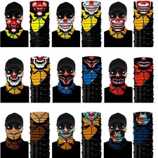 Bandanas Skull Face Mask Headwear Neck Gaiter Head Wrap Balaclava Cooling Scarf