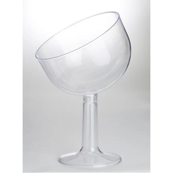 Ciotola COPPA INCLINATA in plastica - Alzata per caramelle, marshmallow, dolci e - Immagine 2 di 2