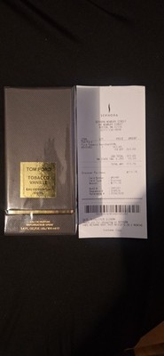 Tom Ford Tobbaco Vanille Eau de Parfum (100ml Bottle) Never Used(Authentic) 