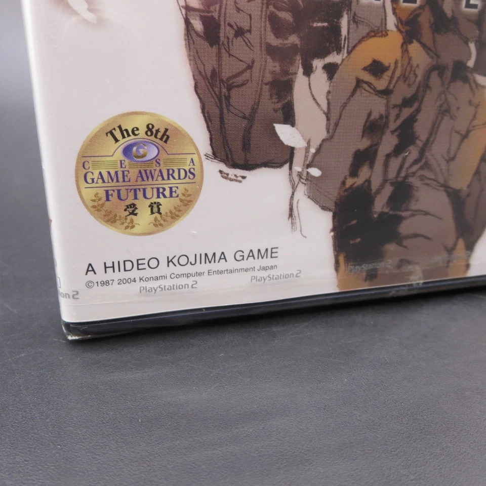 Metal Gear Solid 3 Snake Eater PS2 SEALED NEW PlayStation 2 Japanese Version - Image 3 of 4