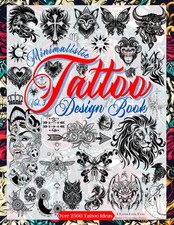 Tattoo Design Book Vol. 3: over 2,500 Minimalist Tattoo Designs for Artists Pro