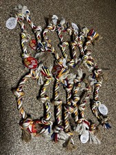  14 Bulk Dog Rope Toys With Knots New With Tags Medium Large