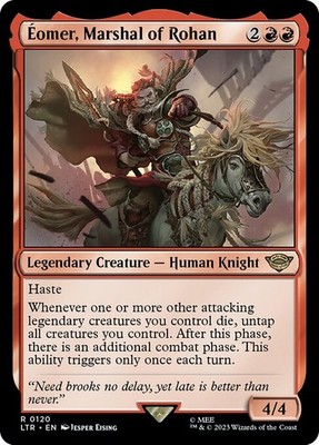 Éomer, Marshal of Rohan Foil The Lord of the Rings: Tales of Middle-earth 120 NM