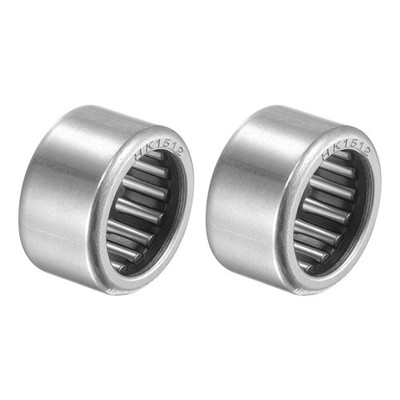 2Pcs HK1512 Open End Needle Bearing 15mm Bore