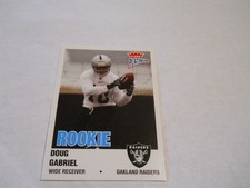 DOUG GABRIEL ROOKIE CARD OAKLAND RAIDERS 2003 FLEER PLATINUM. rookie card picture