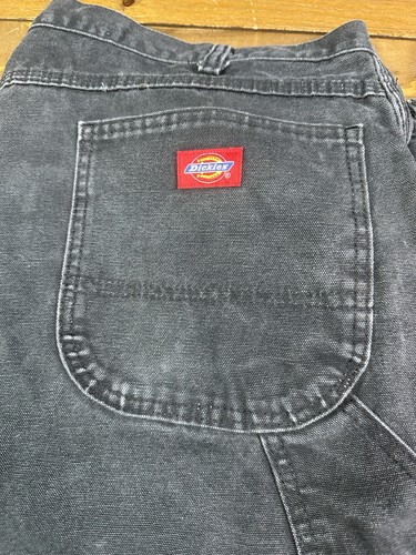 Vintage Dickies Carpenter Work Wear Hose Größe 44x32 verwaschen - Bild 2 von 8