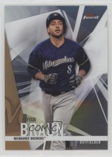 2017 Topps Finest Ryan Braun #27 4k8