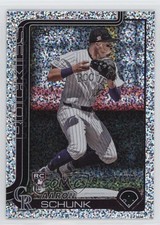 2025 Topps Series 1 Confetti Aaron Schunk #196 13ql