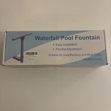 Waterfall Pool Fountain For Most Pools-Easy Installation-Flexible Adjustment