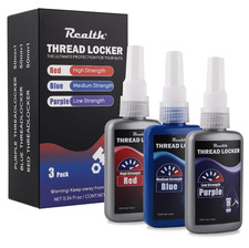 50ml-3 Pcs Threadlocker Purple Blue and Red,Low, Medium, High Strength Lock Tigh