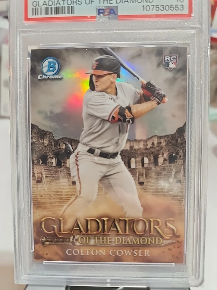 2024 Bowman Chrome - Gladiators of the Diamond Colton Cowser #GOTD-5 (RC) - Image 2 of 4