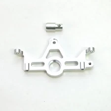 SPTST6860S HEAVY DUTY ALUMINUM MOTOR MOUNT FOR TRAXXAS SLASH 4X4 NON-LCG: SILVER