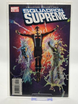 Marvel Squadron Supreme #2 2008 Straczynski Frank Sibal Cover Comic Book Direct