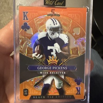 2025 Wild Card 5 Card Draw George Pickens Color Match- Orange 3/5