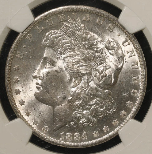 1884 O NGC MS62 Morgan Silver Dollar