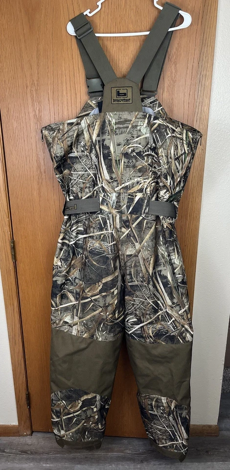 Banded Black Label Realtree Max-5 Camo Hunting Bib Pants YKK Zip Men Sz 10R VGC - Image 4 of 4