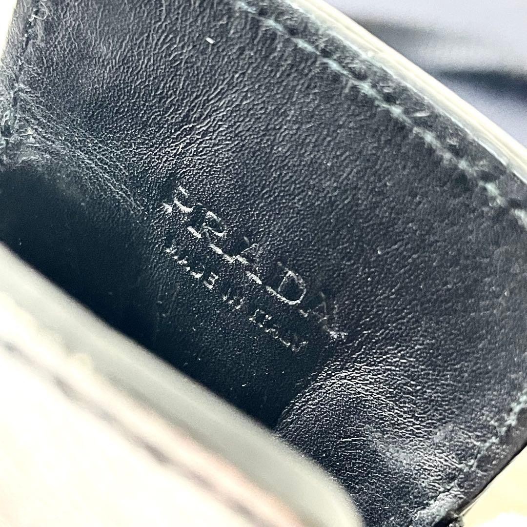 Prada Robot Charm Key Chain Triangular Plate Neck… - image 7