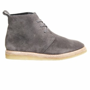 dark grey desert boots