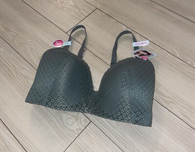 Maidenform Self Expressions SE0583 Convertible Wireless Bra Womens 36DD Green