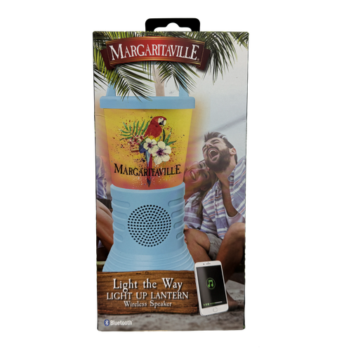 Margaritaville Light The Way Lantern Speaker Waterproof Bluetooth Speaker NEW - Picture 3 of 5