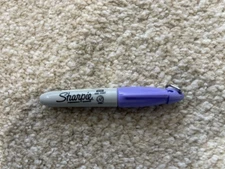 Sharpie 35114 Lilac Mini Permanent Markers, Fine Point, 1 each