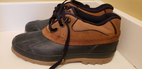 Sporto Damen-Winterstiefel marineblau Gummi Ente Größe 9 isoliert Regen - Bild 2 von 9