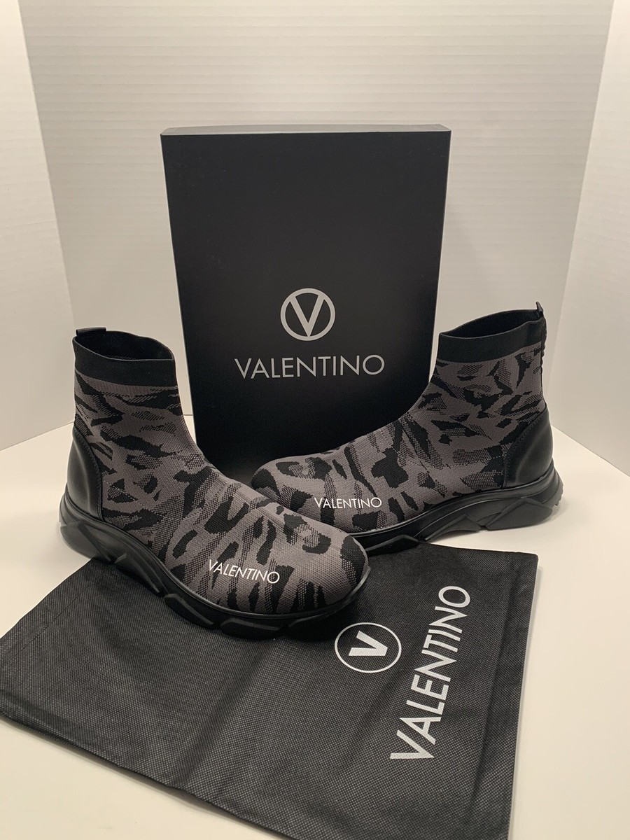 Valentino by Mario Valentino Tom Revolver Camo Sock Sneakers  display picture 2