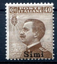 ISOLE EGEO  SIMI   1912 -  Centesimi  40  NUOVO ** MNH