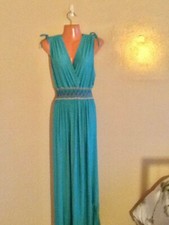 Women's Plus Size Sleeveless Casual Bohemian Long  Maxi Dress  1X