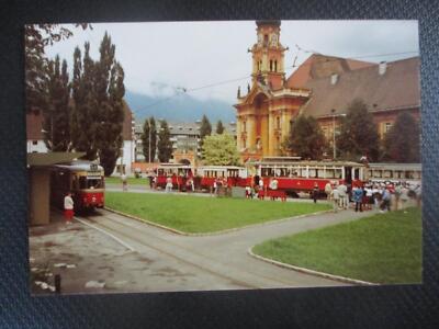 (2115A) Foto Strassenbahn INNSBRUCK, Tw 3, u.a. 1982