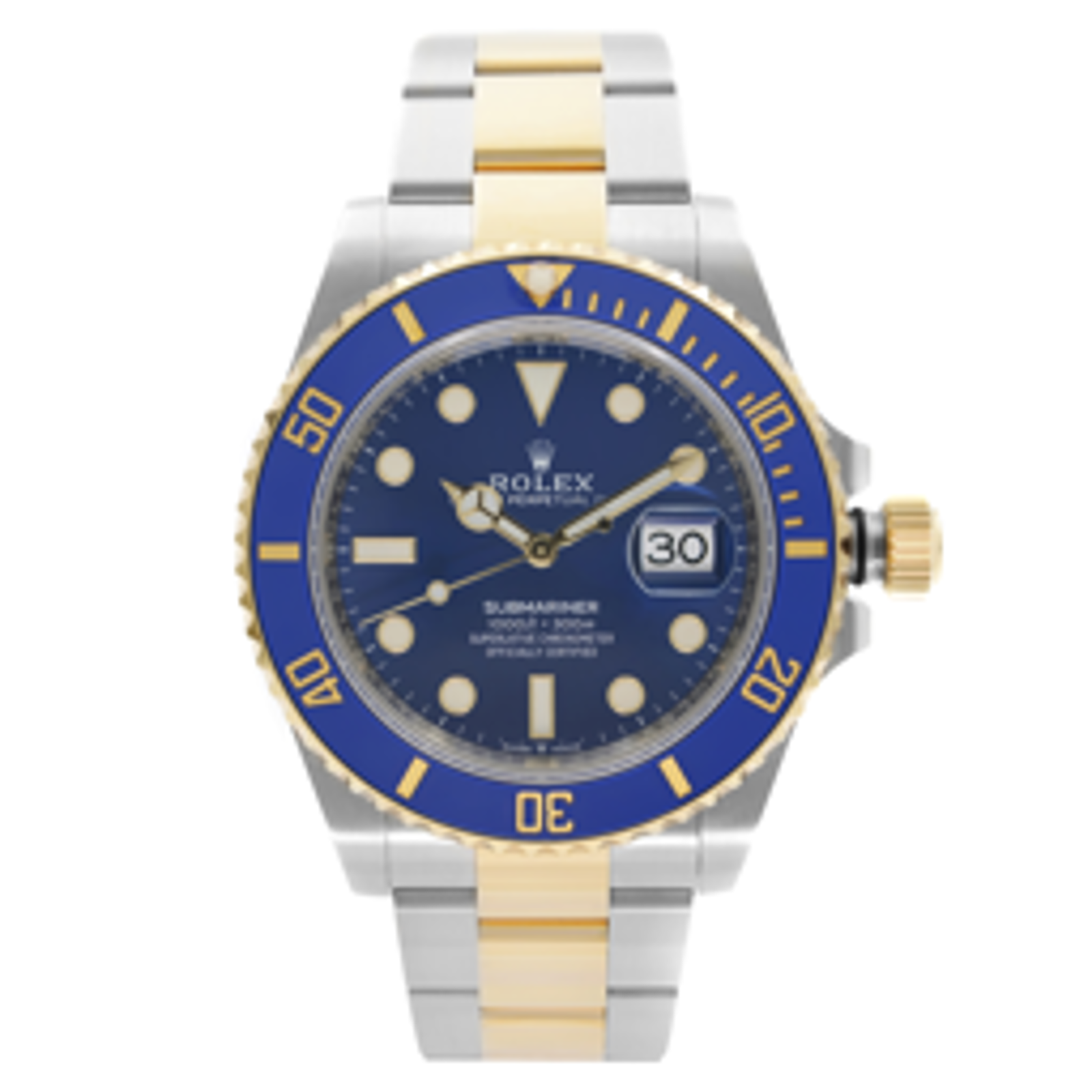 Rolex Submariner Blue Men's Watch 