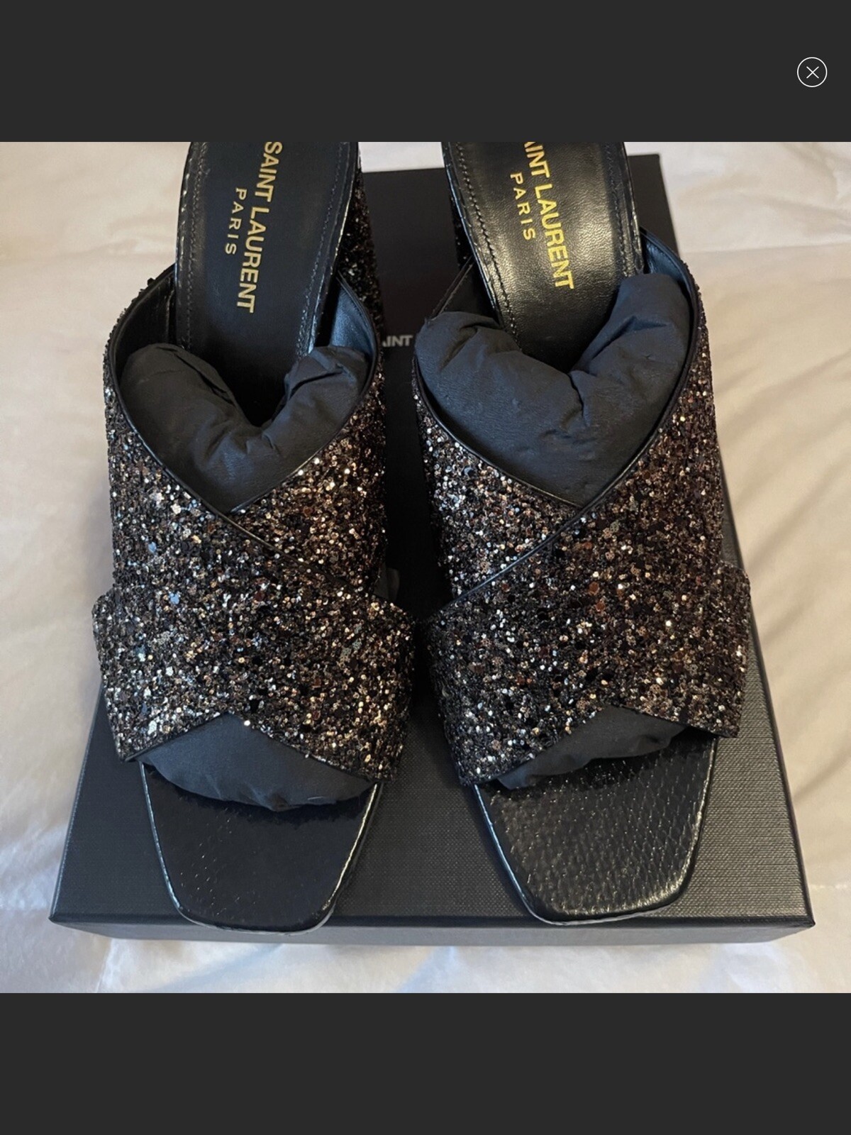 Nuovissimo Muli tacco Yves Saint Laurent