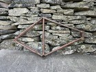 Antique 1907 Crusader Bicycle Frame - Mead Cycle Company Chicago IL - RARE