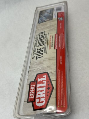 Expert Grill Replacement Tube Burner Fits Most Gas Grill Stainless Steel 14 -20 