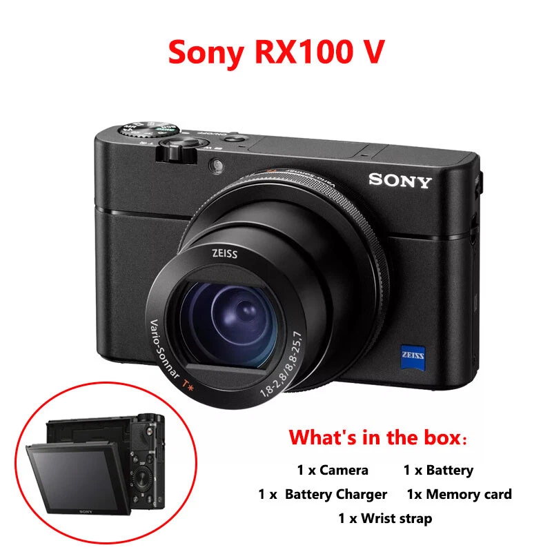 Preços baixos em Sony Cyber-shot DSC-RX100 V Câmeras Digitais | eBay