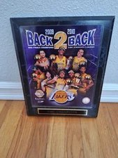 Los Angeles Lakers Plaque 2000 N.B.A World Champions