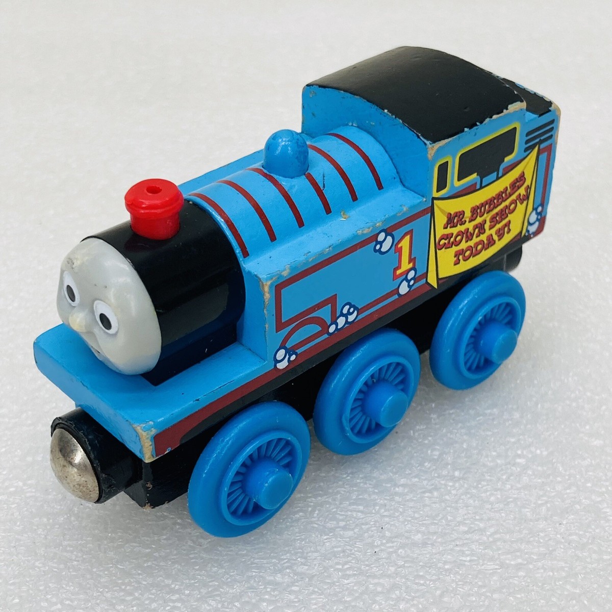 Thomas Friends Wooden Railway Magnetic Train SUDSY THOMAS Mr - Main Image