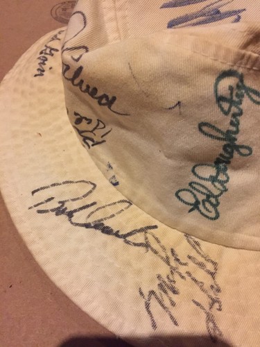 Long Island Lightpath Golf Seniors Tournament Signed Hat 30+ Autographs - Picture 3 of 9
