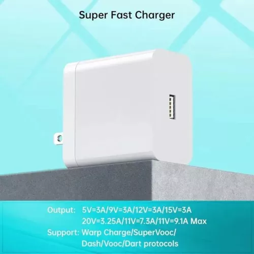 One Plus Oppo Supervooc 100W Schnell AC Ladegerät US Stecker + Kabel, UK EU AU Konverter - Bild 12 von 17