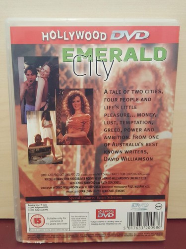Emerald City - Nicole Kidman - DVD Game - Region 2 DVD (j97) - Foto 2 di 2