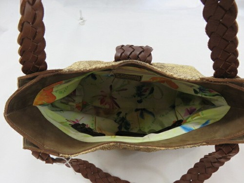 Carlos Falchi Brown & Tan Python Shoulder Bag NWOT - Picture 7 of 8