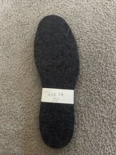 Vintage Cold Weather Wool Insoles 5/22