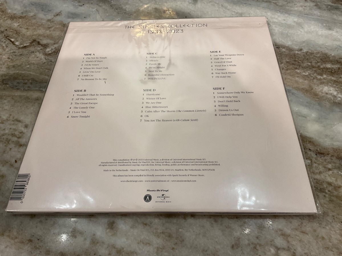欧3LP Ilse DeLange The Singles Collection 1998-2023 MOVLP3456 Music On Vinyl 未開封 /00920 ILSE DELANGE 3LP Singles Collection 1998-2023 - 180G Music