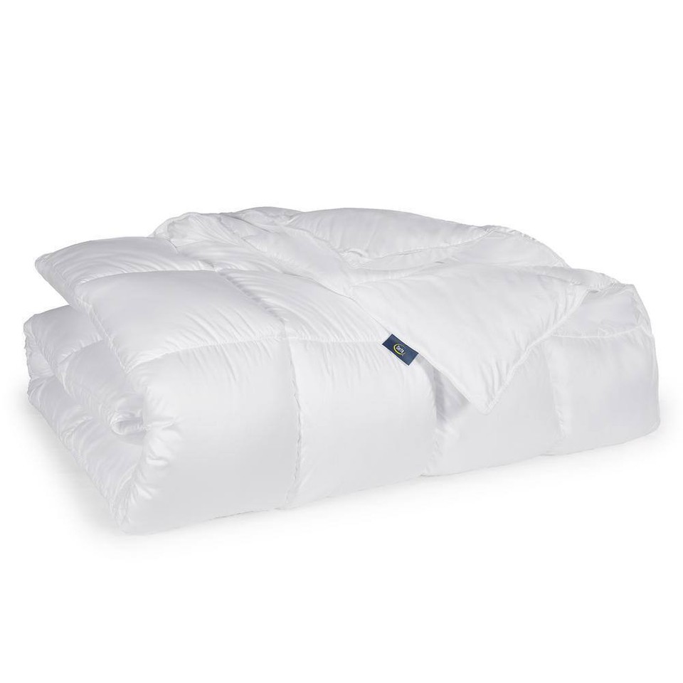 Serta Down Comforter+Duvet Insert Premium Polyester All Season Full