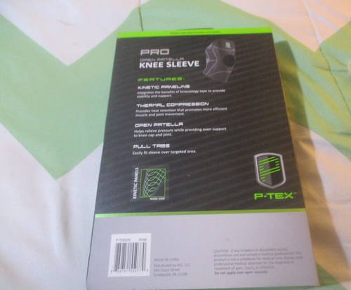 P-TEX Pro Open Patella Knee Sleeve Size Extra Small Thermal Compression New Open - Picture 5 of 8